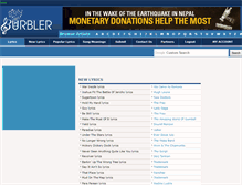 Tablet Screenshot of burbler.com